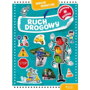 Ruch drogowy. Naklejki edukacyjne