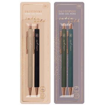 Długopis Satin Gold 2szt