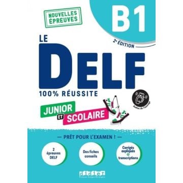 DELF 100% reussite B1 junior + online ed. 2023