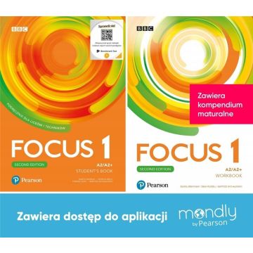 Focus 1 2ed SB + WB + dostęp Mondly