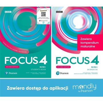 Focus 4 2ed SB + WB + dostęp Mondly