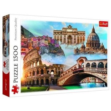 Puzzle 1500 Ulubione miejsca: Włochy TREFL