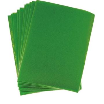 Filc A3 ciemnozielony 1mm 10szt