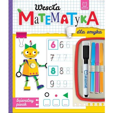 Wesoła matematyka dla smyka. Ścieralny pisak