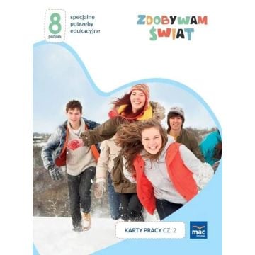 Zdobywam świat. Karty pracy cz.2 zima Poziom 8
