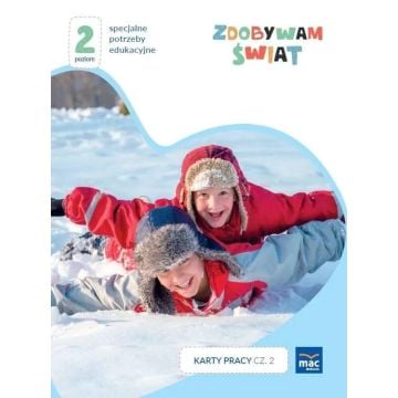 Zdobywam świat. Karty pracy cz.2 zima Poziom 2