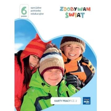 Zdobywam świat. Karty pracy cz.2 zima Poziom 6