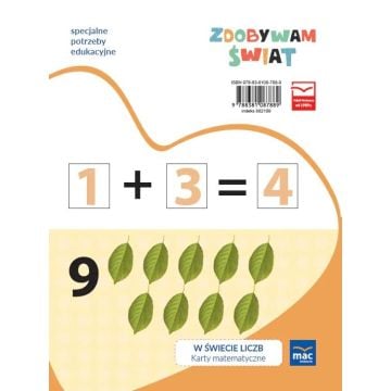 Zdobywam świat W świecie liczb Karty matematyczne