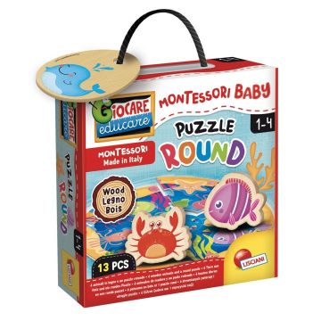 Montessori Baby - Okrągłe puzzle