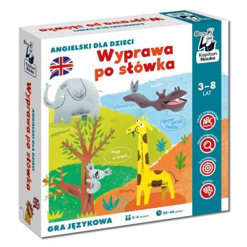 Kapitan Nauka. Angielski dla dzieci. Gra edu.