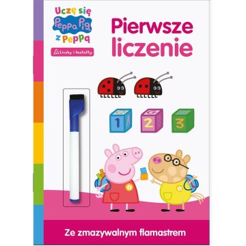 Peppa pig. Uczę się z Peppą. Pierwsze liczenie