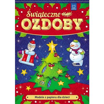 Modele z papieru dla dzieci. Świąteczne ozdoby w.2