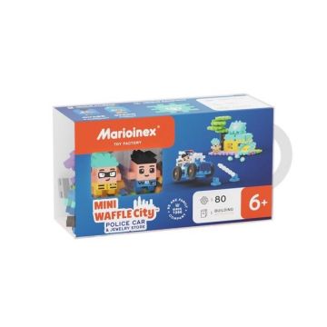 Mini Waffle Auto policyjne + sklep jubilerski