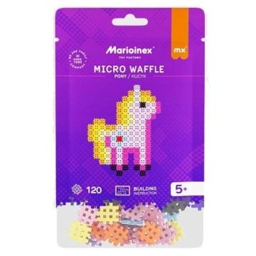 Micro Waffle 120 elementów Kucyk