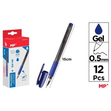 Długopis żelowy 0,5mm ergonomiczny (12szt)