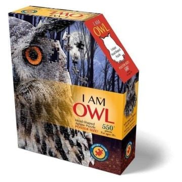 Puzzle konturowe 550 I am - Sowa