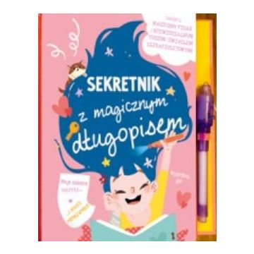 Sekretnik dla dziewczynek z magicznym długopisem