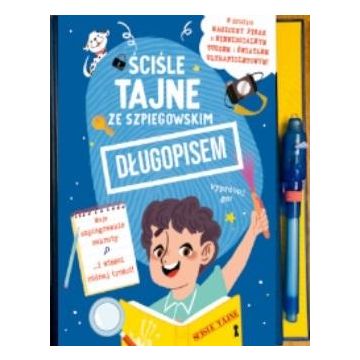 Sekretnik dla chłopców ze szpiegowskim długopisem