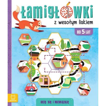 Łamigłówki z wesołym liskiem Uczę się i rozwiązuję