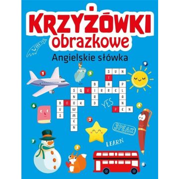 Krzyżówki obrazkowe. Angielskie słówka