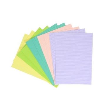 Tektura A4 falista pastelowa 10szt