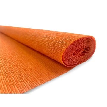 Krepina premium 106 200x50cm ciemnopomarańczowy