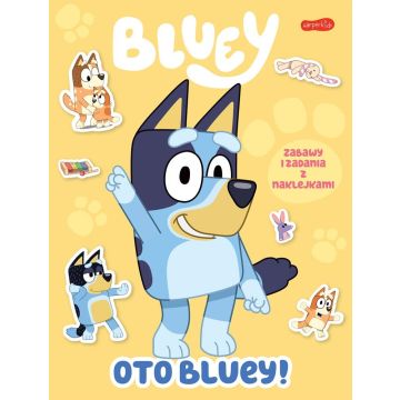 Oto Bluey! Zabawy i zadania z naklejkami