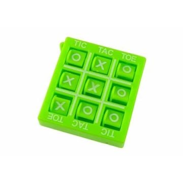 Gra kółko i krzyżyk 4,5 cm zielona