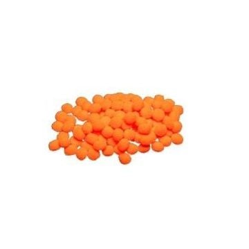 Pompony pomarańczowe 10mm 100szt
