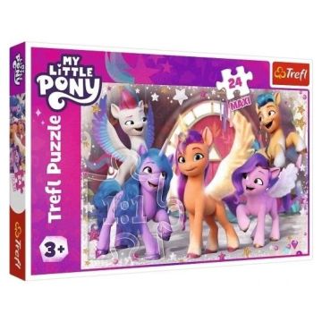 Puzzle 24 Maxi Wesoły dzień kucyków