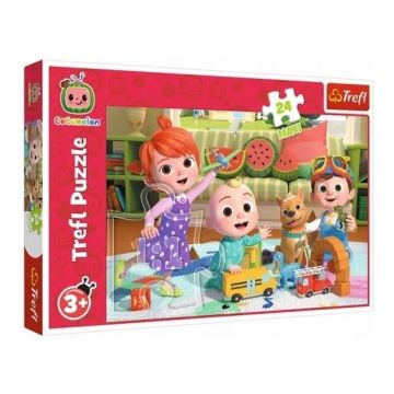 Puzzle 24 Maxi Cocomelon, gotowi na przygodę