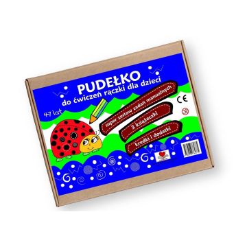 Pudełko do ćwiczeń rączki dla dzieci