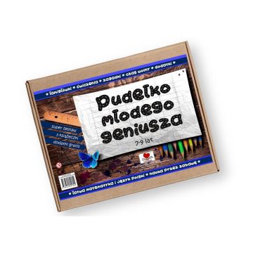 Pudełko młodego geniusza 7-9 lat
