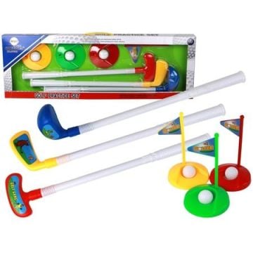 Gra mini golf z kijami 12el
