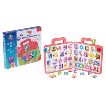 Puzzle Dźwięki wokół nas - Moje Pierwsze ABC