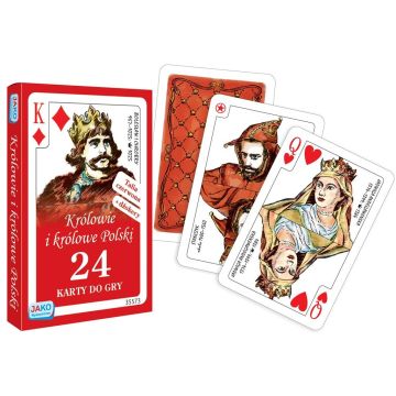 Karty 24 Królowie i królowe Polski