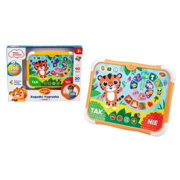 Tablet zagadki Tygryska