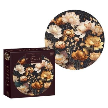 Puzzle 500 Round Flowers 1
