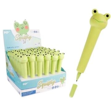 Długopis żelowy Squishy Żabka (36szt)