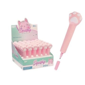 Długopis żelowy Squishy Łapka (36szt)