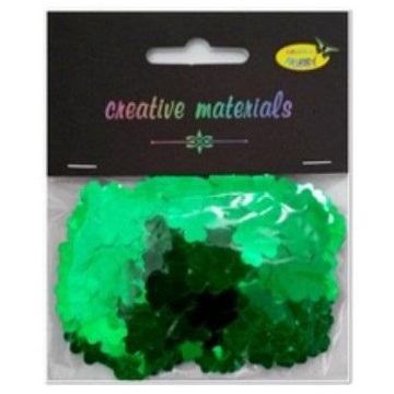 Cekiny koniczyna zielona 20g