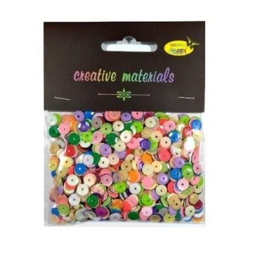 Cekiny nieprzeźroczyste 6mm 20g