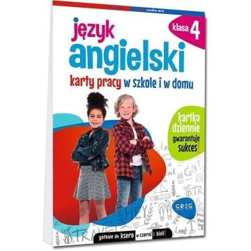 Język angielski Karty pracy w szkole i w domu SP 4