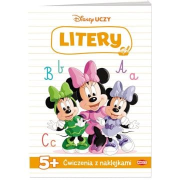 Disney Uczy. Litery. Minnie