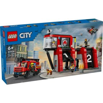 LEGO(R) CITY 60414 Remiza strażacka z wozem