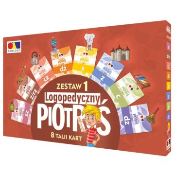 Logopedyczny Piotruś. Zestaw 1