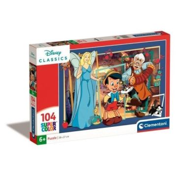 Puzzle 104 Super Kolor Pinocchio