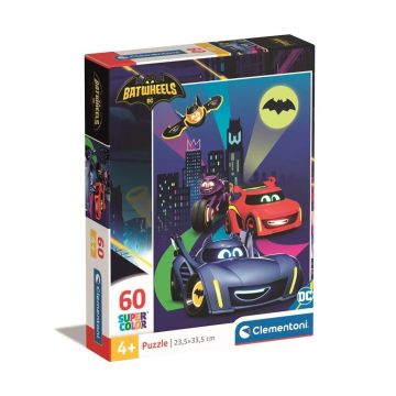 Puzzle 60 Super Kolor Batwheels