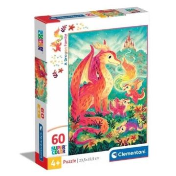 Puzzle 60 Super Kolor A Dragon Family