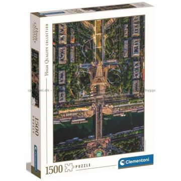Puzzle 1500 HQ Flying Over Paris